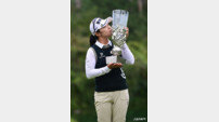 김수지, KLPGA 통산 6번째 우승 키스