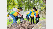 신천지자원봉사단 마산지부 ‘우리 마을 줍깅 데이’ 실시