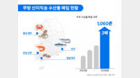 쿠팡, 산지직송 수산물 매입 1000톤 돌파