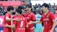 ‘벌떼 배구’에는 ‘벌떼 배구’로…한국전력의 짜릿한 연패 탈출기
