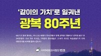 ‘같이의 가치’로 일군 광복 80주년…반크, 21세기 외국인 독립운동가 예우 캠페인