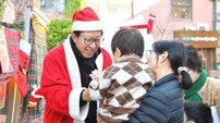 박형준 시장 ‘일일산타’로 ’따뜻한 행복도시 부산‘ 행보 이어가