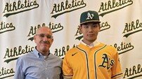 ‘95마일X45홈런’ 제2의 오타니 나오나 ‘어슬레틱스로’