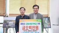 함평군 고향사랑기부제‧‧‧올해 첫 고액 기부자 ‘눈길’