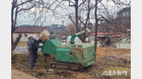 옹진군, 영농부산물 안전처리 위한 파쇄지원단… 2년차 시범운영 시작
