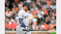 ‘팔꿈치 통증→종아리 부상’ 스탠튼, 5월 말 복귀 전망