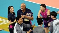 아본단자 감독-김연경 ‘판정에 강력 항의’
