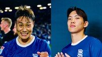 희비 엇갈리는 버밍엄 듀오…승격 주역 우뚝 서는 백승호, 자리 잡지 못하는 이명재