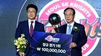 SK ‘정규리그 우승~’