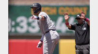 ‘미쳤다는 말밖엔’ 저지, 4안타 대폭발 ‘4할 타율 회복’