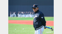 한화 김경문 감독 “포수, 4~5경기 나가는 것보다 2경기 하고 쉬는 게 낫지 않나”