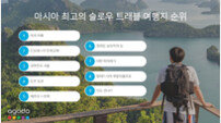 아고다, ‘슬로우 트래블 인기 여행지’로 서울 선정