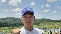 ‘한국오픈 1R 3언더파 선두권’ KGA 랭킹 1위 고교 2학년 김민수, “매킬로이를 이기는 선수가 되고 싶다.”