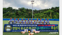 안양시유소년야구단, 횡성한우리배 전국유소년야구대회 우승