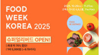 “67% 할인” ‘2025 푸드위크 코리아’ 슈퍼 얼리버드 티켓 판매