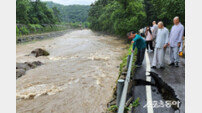 주광덕 남양주시장, 침수·유실 피해 ‘직접 현장지시’