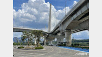 구리시, 포천-안성간 ‘고덕토평대교’ 밑 휴식처 조성[포토]
