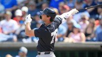 ‘왼손 저지 이상 無’ 복귀전 장타 펑펑 ‘늦어도 9월 콜업’