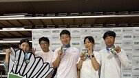 세종시 장애인 배드민턴 선수단, 전국대회서 금·은·동 5개 메달 획득