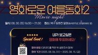 대구 북구, 주민 참여형 야외 영화관 ‘영화로운 여름동화 2’ 개최