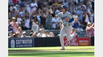‘175.3km 레이저 샷’ 오타니, 45호 대포 ‘NL 공동 선두’