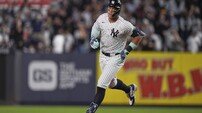 요기 베라 넘었다…‘359홈런’ 애런 저지, 뉴욕 양키스 프랜차이즈 통산 홈런 5위 등극