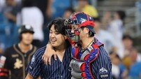 6⅔이닝 노히트 합작한 강민호에게 90도로 허리 숙인 삼성 양창섭 “대한민국 최고 포수니까”