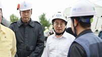 김동연 경기도지사, 안양 건설현장 외벽 붕괴사고 현장 긴급 점검