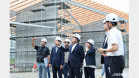 이장우 대전시장, 유성복합터미널 신축공사 현장 점검