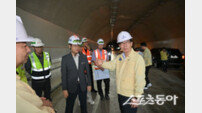 김광열 영덕군수, 주요 교통망 확충 사업 현장 점검