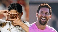 ‘아시아 레전드’ 손흥민, ‘GOAT’ 메시 앞에서 찰칵 세리머니 꿈이 아니다!…메시, 마이애미와 재계약 임박→두 전설의 맞대결 가능성도 여전히 존재