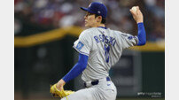 ‘160.6km’ 사사키, 성공적 복귀 ‘첫 홀드까지’ LAD 지구 우승 -1승