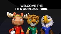 ‘무스-재규어-흰머리수리’ 2026 북중미 월드컵 마스코트 공개