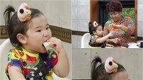 랄랄 14개월 딸 서빈, 두부 먹방까지 ‘엄마 꼭 닮았네’