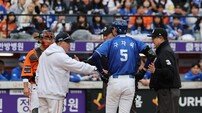 1차전 피치클락 관련 신경전…구자욱 “기분이 좋진 않아” 폰세 “몰랐다”