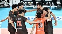 [SD 대전 라이브] ‘32점 폭발’ 디미트로프 앞세운 OK저축은행, 풀세트 끝 삼성화재 제압…블로킹 16개 높이 우위