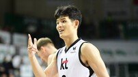 반등했나 하윤기 16점 폭발→3G 만에 두자릿수 득점…KT, DB전 5연승 질주 [SD 원주 스타]