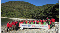 옹진군, 민·관·군 합동 100여 명 ‘독바위 해변’ 클린업데이 환경정화 활동