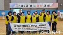 군위군, ‘제5회 전국터링대회’ 첫 출전…개인·단체전 준우승