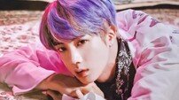 방탄소년단 진, 보라색을 재해석해버린 얼굴