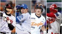 내년 FA로 풀리는 홍창기-최지훈-원태인-노시환, 다년 계약 여부에 쏠리는 시선
