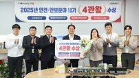 고양시, 2025년도 안전·안보 분야 ‘국무총리상 등 4관왕’ 수상