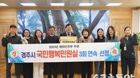 경주시, ‘국민행복민원실’ 3회 연속 재인증…전국 최고 민원행정 입증