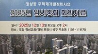 포항 장성동 재개발, 10년 표류 끝 정상화