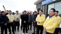 김영록 지사, 완도군 미역 ‘엽체 탈락’ 피해 현장… 특단의 대책 지시