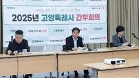 고양시, 간부회의서 ‘역점사업’ 점검