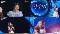 이수연, ‘현역가왕3’ 첫 올인정…12살 최연소가 판 뒤집었다