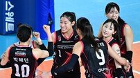 女배구에서도 꼴찌의 반란! ‘32득점 합작’ 박혜민-정호영 팡팡쇼 앞세운 최하위 정관장, ‘절대 1강’ 잡고 4연패 탈출…도로공사 3연승 실패