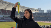유이, 10km 56분 완주…꾸준한 운동으로 기록 단축