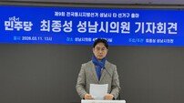 성남시의회 최종성 의원, 3선 도전 선언… “민주당 원팀으로 성남 변화 견인”
